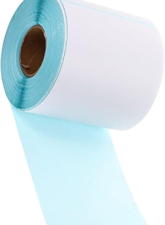 Tehaux Self Adhesive Thermal Label Stickers Easy Peel Matte Finish 1 Roll - Image 1
